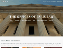 Tablet Screenshot of cplawoffice.net